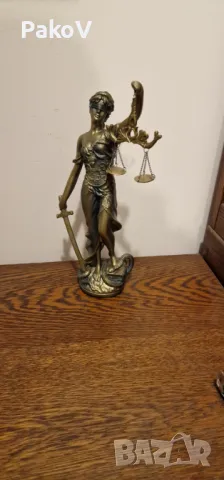 Статуетка "Темида", снимка 2 - Статуетки - 50049051