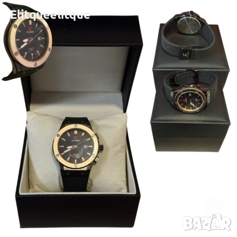 Елегантен и изискан мъжки часовник, снимка 4 - Мъжки - 52275031
