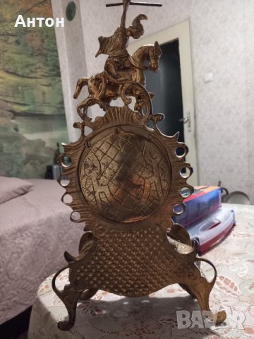 Бароков часовник от месинг. , снимка 3 - Други - 38728914