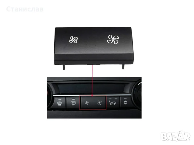 Капачета на климатроник за BMW X6 E71, BMW X5 E70, снимка 5 - Аксесоари и консумативи - 56401227
