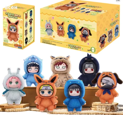 Наруто Лабубо Mystery box Labubo Naruto , снимка 2 - Плюшени играчки - 51809345