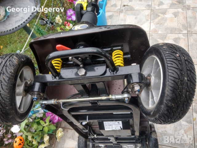 Електрическа четириколка, снимка 6 - Инвалидни скутери - 52580121