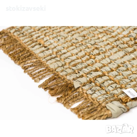Килим тип черга с ресни, естествен цвят, 3 размера, снимка 3 - Килими - 51235816