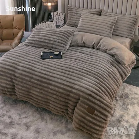 🔥Уникални плюшени спални комплекти Cocolino 🧸 от 4 части🔥 САМО 40€, снимка 2 - Спално бельо - 55854546