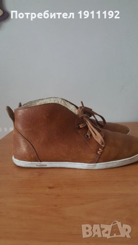 Дамски зимни обувки/ кецове HUB, естествена кожа. Номер 38, снимка 1