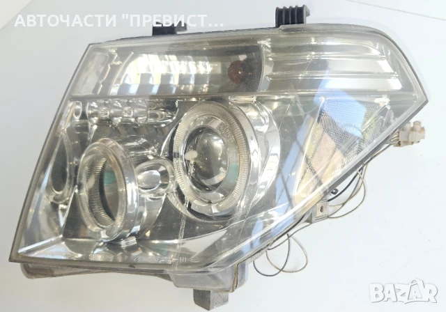 Ляв фар за Нисан Навара Д40 Nissan Navara D40 (2004г-2013г) , снимка 2 - Части - 51068290