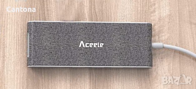 Aceele USB C хъб, 5 в 1  HDMI, 2xUSB 3.0, SD TF четец - дизайнерска версия, снимка 8 - Друга електроника - 40089165