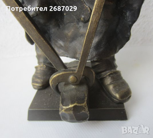 Малка пластика, метал фигура статуетка, Венера, Венера - бюст, снимка 7 - Статуетки - 30166184