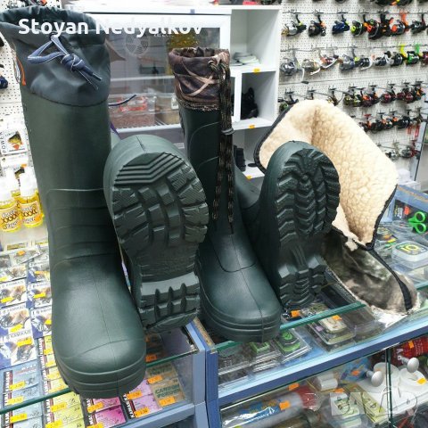 Ботуши Олекотени с Термо Чорап, снимка 9 - Екипировка - 30768388
