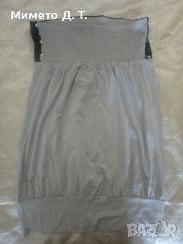 Бюстие с пайети /XL - XXL/, снимка 2 - Корсети, бюстиета, топове - 36787361