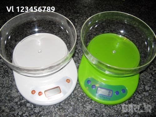 Дигитална кухненска везна с купа (тарелка) 5 kg,  точност 1гр., снимка 2 - Други - 30460041