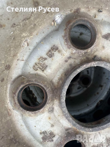 железни джанти r16 - 5 x 112 / 16 цола със гуми 205 60 16 за VW Sharan 2.8i 204кс VR6 2002г -цена 15, снимка 5 - Гуми и джанти - 51973656