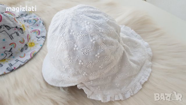 Летни шапки за бебе 1-2 години, снимка 7 - Други - 37159607