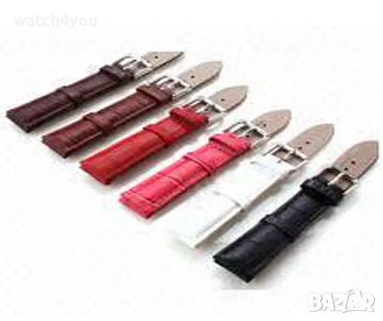 НОВИ КАИШКИ ЗА ЧАСОВНИЦИ. ЧЕРВЕНА СИНЯ КАФЯВА ЧЕРНА БЯЛА РОЗОВА КАИШКА ЗА ЧАСОВНИК. ЦВЕТНИ КАИШКИ