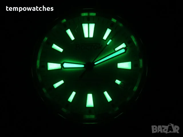 ВОСТОК АМФИБИЯ АВТОМАТИЧЕН-"ЧЕРЕПАХА"-"LIME" ref: 70086В, снимка 2 - Мъжки - 48082146