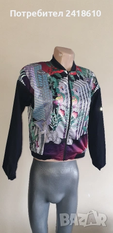 Nike Reversible Running Jacket Full Zip 2in 1 Womens Size S НОВО! ОРИГИНАЛ! Дамкo Двулицево Тънко Як