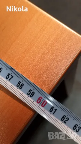 Бюро 70/140см и 120/60см височина 74см цбят череша , офис маса 2бр , снимка 8 - Бюра - 49277829