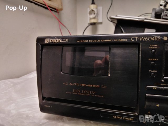 Двукасетъчен дек Pioneer CT-W 604 RS с Dolby S, снимка 4 - Декове - 42767220