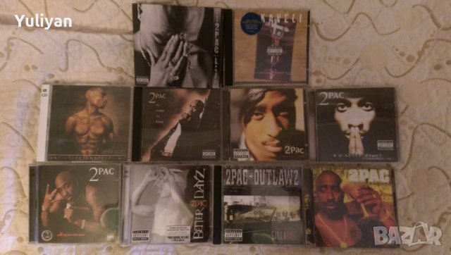 рап хип хоп RAP HIP HOP 2 pac, снимка 2 - CD дискове - 38742052