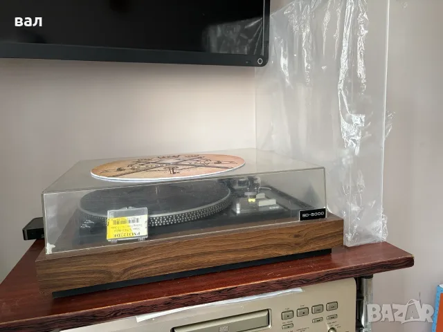 Грамофон ISP SD‑5000 • Direct Drive • Shure DM101MG • Нова игла • Два капака, снимка 7 - Грамофони - 55752969