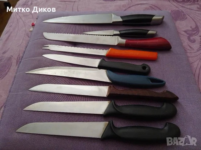 Дом.ножове Solingen, Велико Търново,Tescoma,Berlinger Hous,BergHoff, снимка 2 - Прибори за хранене, готвене и сервиране - 56092157