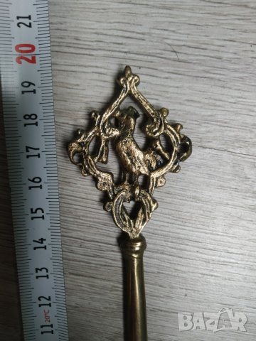 месингово ножче за хартия,писма, снимка 2 - Други ценни предмети - 37749762