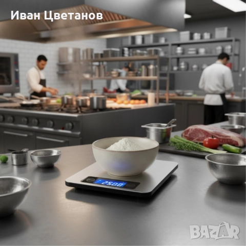 Кухненска електронна везна Luigi Ferrero Prima FR-110I – инокс платформа, 10kg, точност до 1g