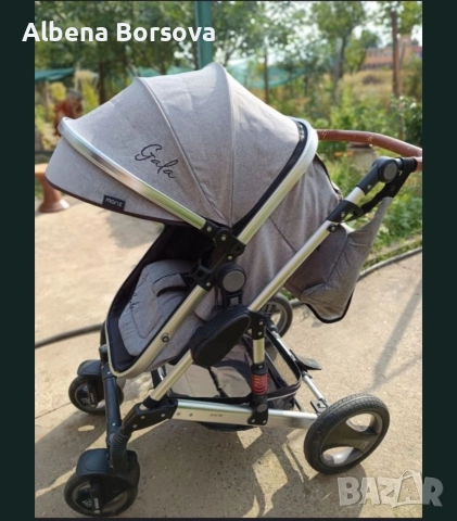 Комбинирана количка Мони Гала, снимка 5 - Детски колички - 52731449