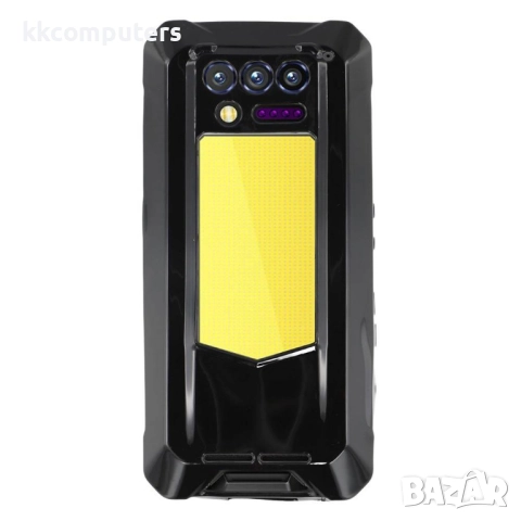 Калъф с протектор за Oukitel WP100 Titan – мек TPU удароустойчив калъф, прозрачен или черен, снимка 3 - Резервни части за телефони - 52520212