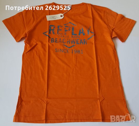 Нови и оригинални тениски Replay размери M , L , XXL, снимка 4 - Тениски - 30771175