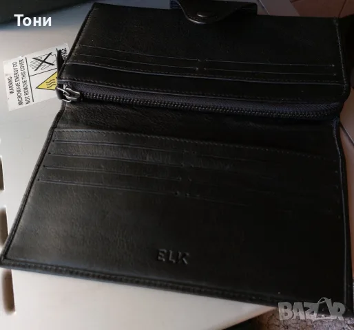 Ново Дамско Портмоне Изцяло От Натурална Естествена Кожа , снимка 3 - Портфейли, портмонета - 56153117