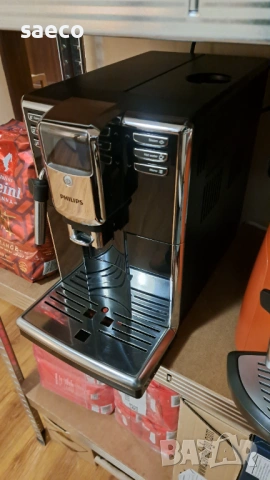 ☕️ Saeco Incanto new / Philips - кафемашина робот атомат с керамична мелачка, снимка 3 - Кафемашини - 42745206