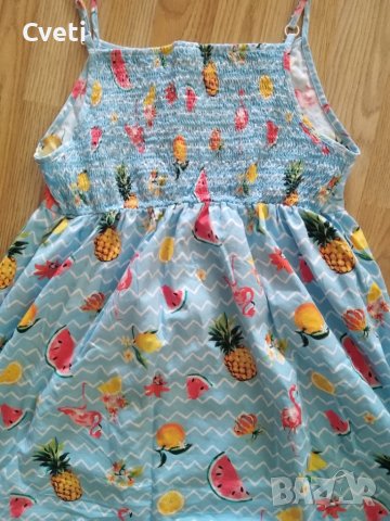 Рокля 152/156🍉🥥🍍🌺, снимка 2 - Детски рокли и поли - 37076417