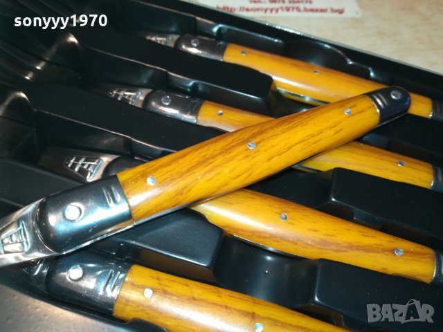 laguiole new-6бр маркови вилици 1612202041, снимка 9 - Колекции - 31144541