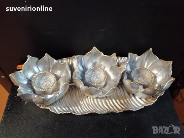 Декоративен свещник , снимка 4 - Декорация за дома - 35405221