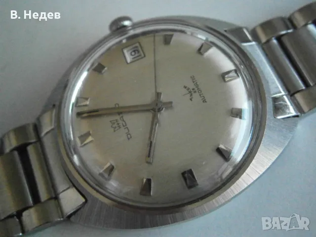 DUCADO Anker, Automatic, case 35mm 25 j, cal. 1381, Germany, ТОП!, снимка 4 - Мъжки - 46412527