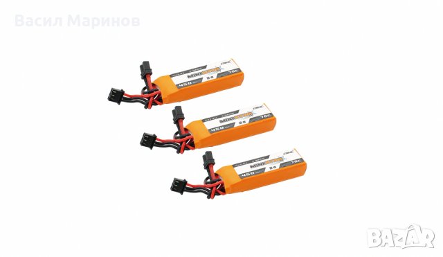 Продавам Li-Hv батерии CNHL 2s 7.6V 450mAh 70C, снимка 4 - Друга електроника - 36802521