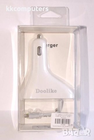 12V Зарядно за автомобил DOOLIKE CCA11 / 3USB + Micro Баркод : 452899, снимка 4 - Зарядни за кола - 52176845