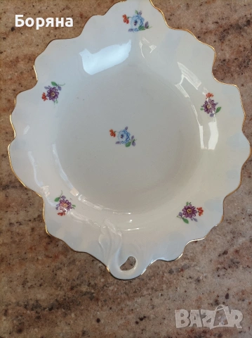 Необикновени порцеланови плата и купи, снимка 11 - Чинии - 54163089