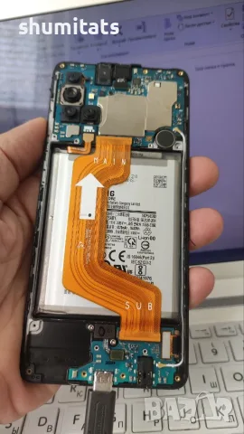Samsung А71 за части-работеща отключена платка