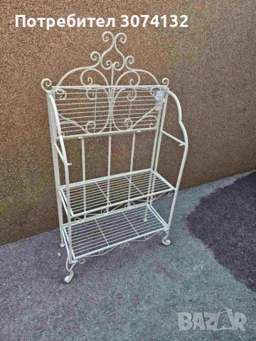 Метална етажерка, снимка 2 - Етажерки - 49104484