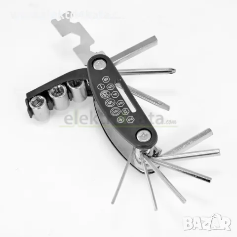 Многофункционален комплект инструменти за велосипеди и тротинетки