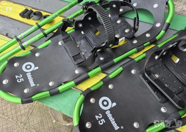 Снегоходки Odoland 25" + Телескопични щеки , снимка 3 - Зимни спортове - 54186756