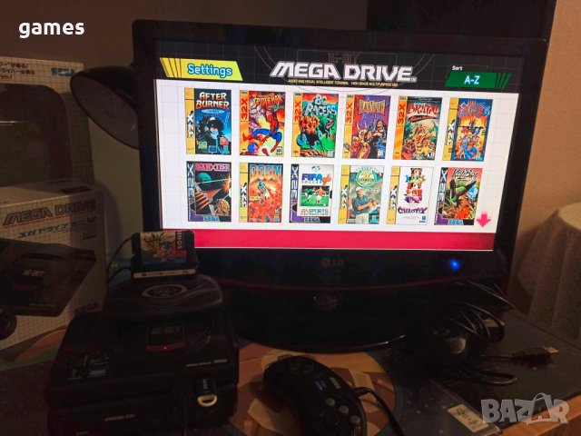 Sega Mega Drive Mini W + Mega Drive Tower Mini, снимка 8 - Други игри и конзоли - 42460476