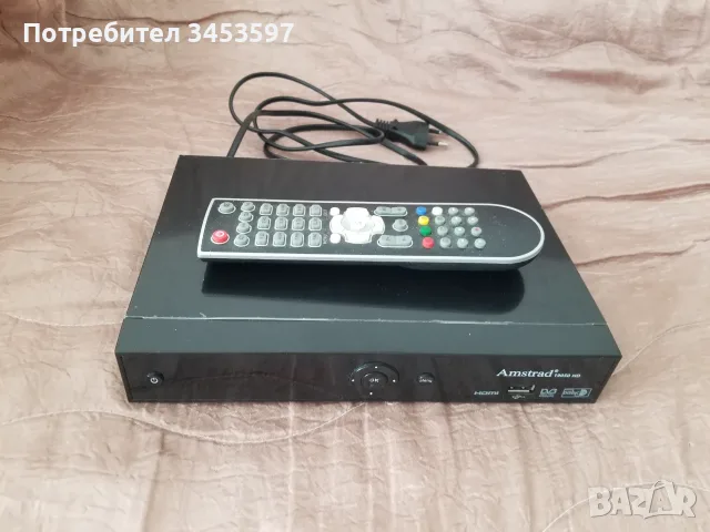 Сателитен приемник Amstrad 19050 HD с дистанционно , снимка 2 - Приемници и антени - 55776120