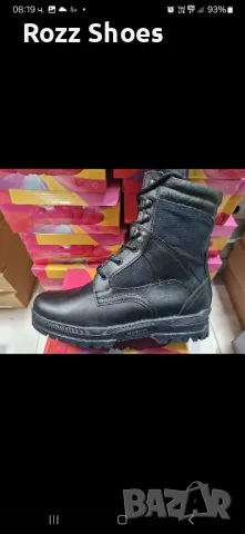 Български кубинки естествена кожа, снимка 2 - Мъжки боти - 48161944