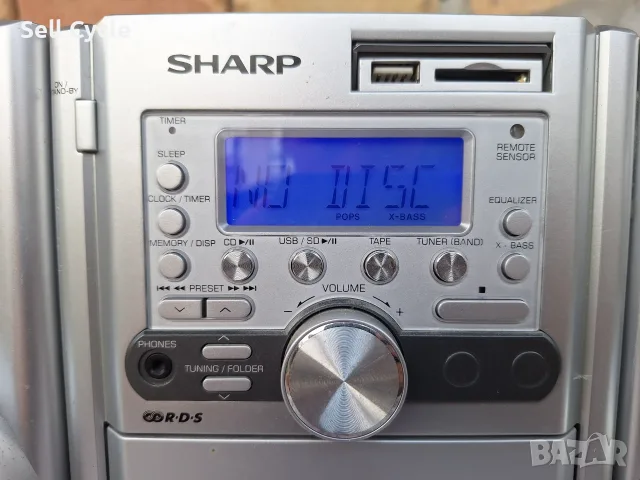 ✅АУДИО СИСТЕМА SHARP XL-UH3H❗, снимка 2 - Аудиосистеми - 56546423