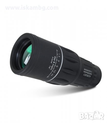 КОМПАКТЕН МОНОКЪЛ С ВОДОУСТОЙЧИВ КОРПУС 16X52 - код 1034, снимка 3 - Екипировка - 34062512