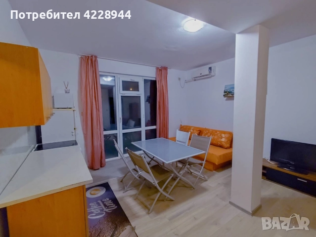 Двустаен апартамент под наем - Слънчев бряг, кв. Чайка на 5 мин от Джани