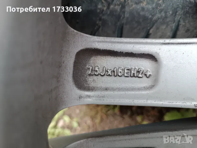 Алуминиеви джанти 5x112 16" vw Audi. Mercedes, снимка 6 - Гуми и джанти - 50047618